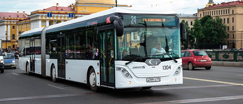 Улицы Санкт-Петербурга обзаведутся необычными автобусами Göppel Bus